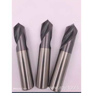 90 Degree Carbide spot drill coated